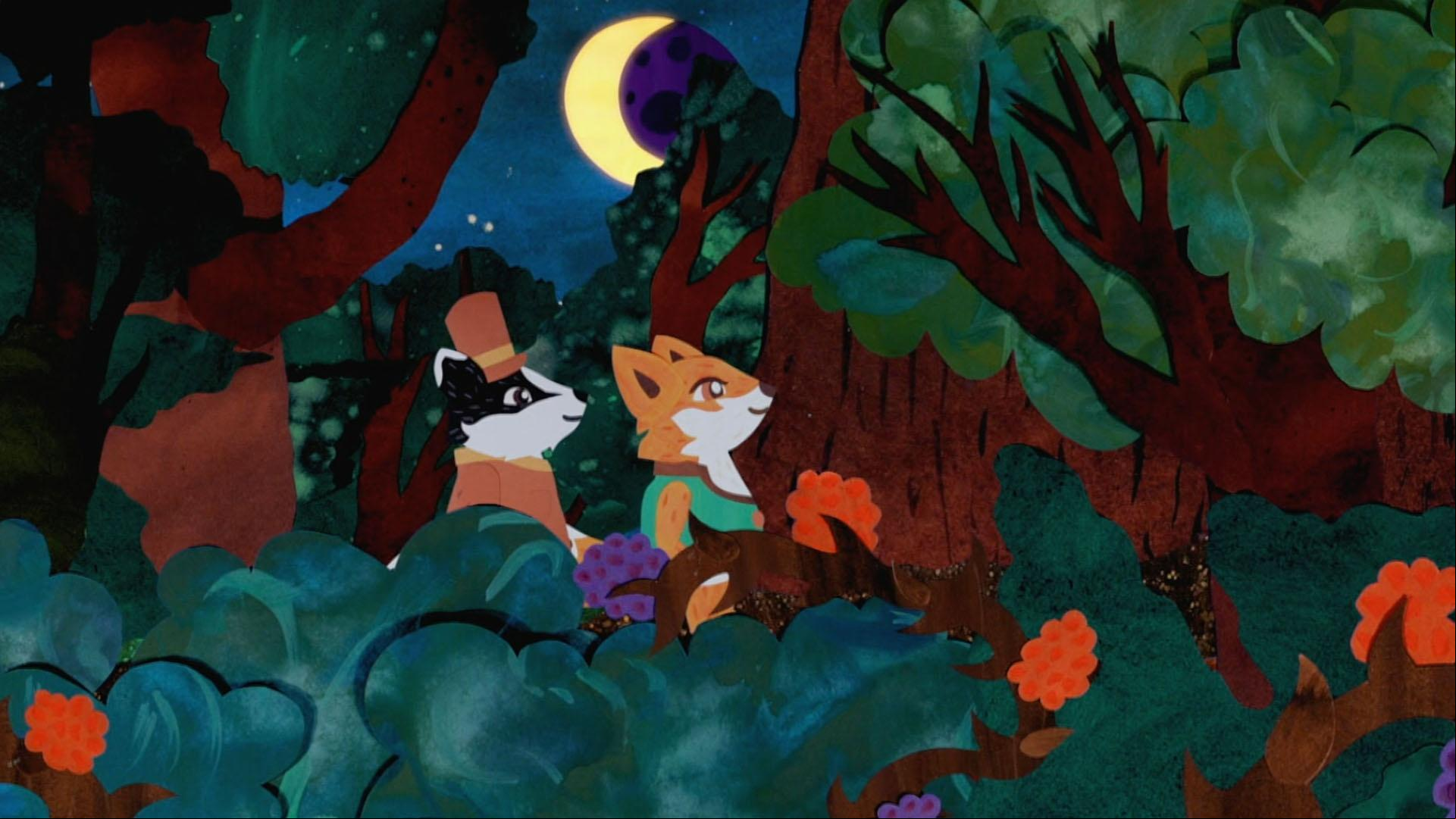 After a long time away, Fox and Badger come home to Brambletown and sing with old friends.
