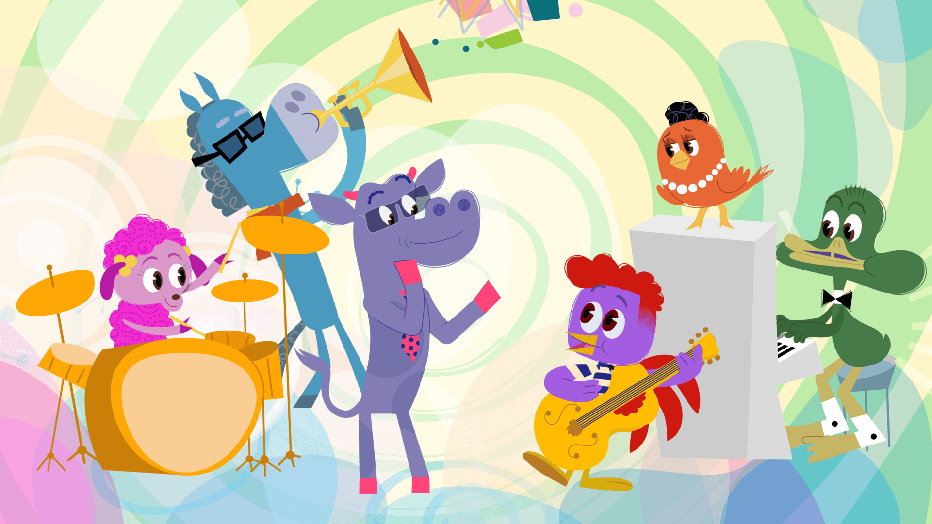 Rooster, inspired by Jersey Hancock, brings the band together to celebrate Jazz!
