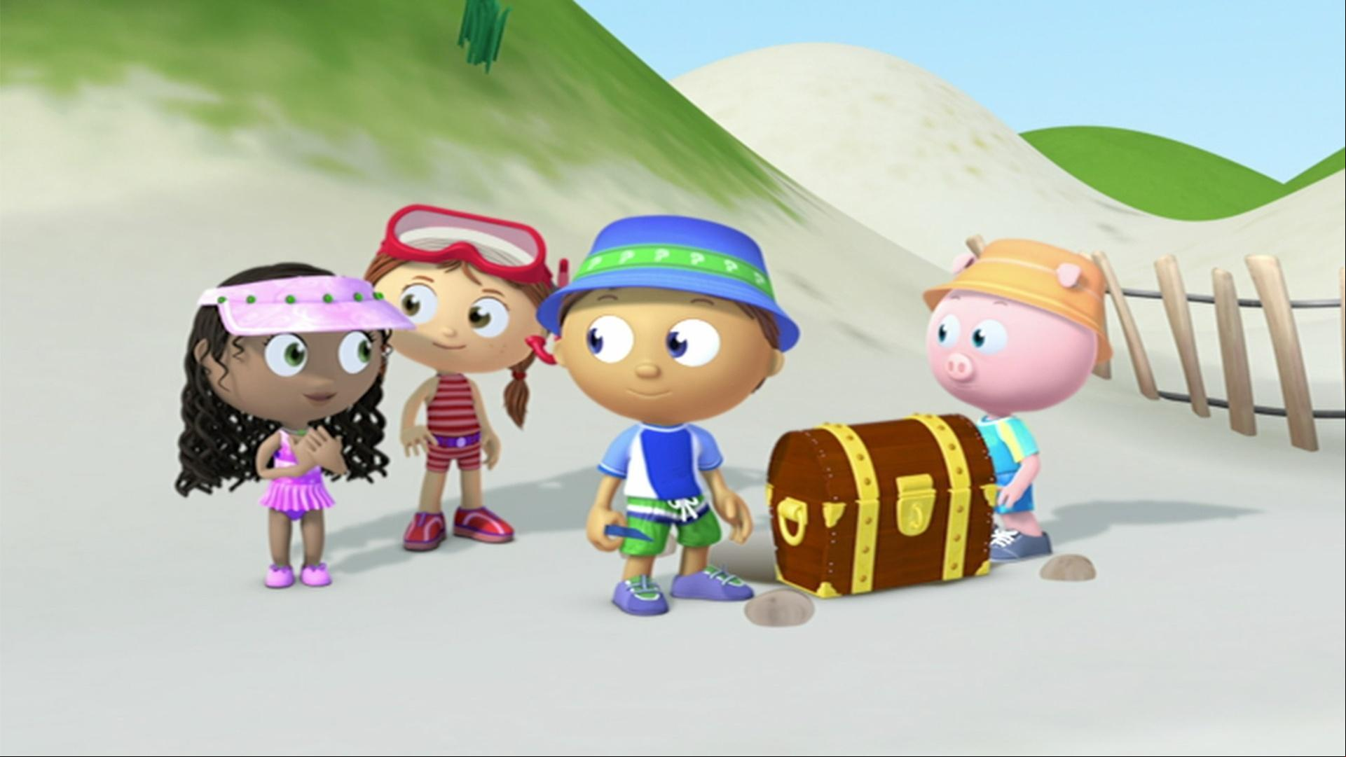Whyatt and his fairytale friends set off on a swashbuckling scavenger hunt adventure.
