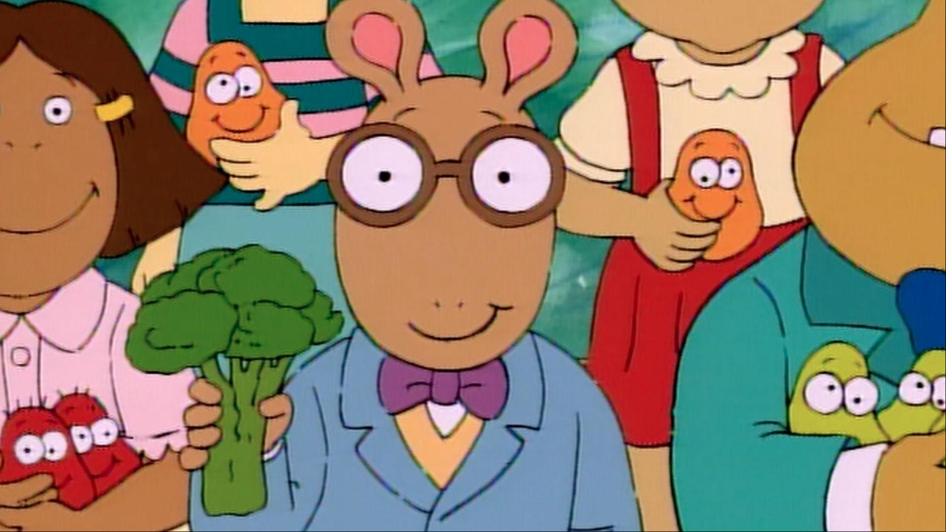 Arthur wants a Woogle. / Arthur is afraid of what dessert his dad will make for the party.